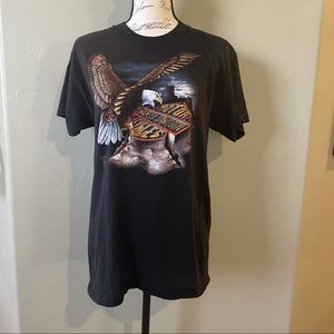 Vintage Harley Davidson Motorcycle Alaska T 1986